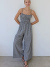 Gingham & Go Jumpsuit in Black
