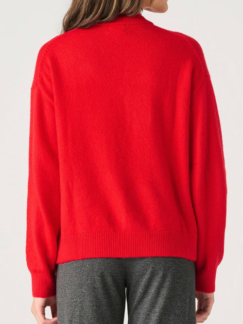 Cherry On Top Studded Sweater in Red