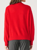 Cherry On Top Studded Sweater in Red