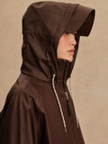 Kirsten Rain Coat in Dark Truffle