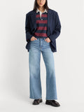 Good Waist Palazzo Ankle Jeans in Cedarwick