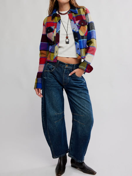 Winnie Plaid Shirt in Country Combo