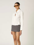Bixel Top in White