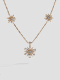 Festive Sparkle Inline Pendant Necklace