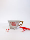 Holiday Cheer Vintage Teacup