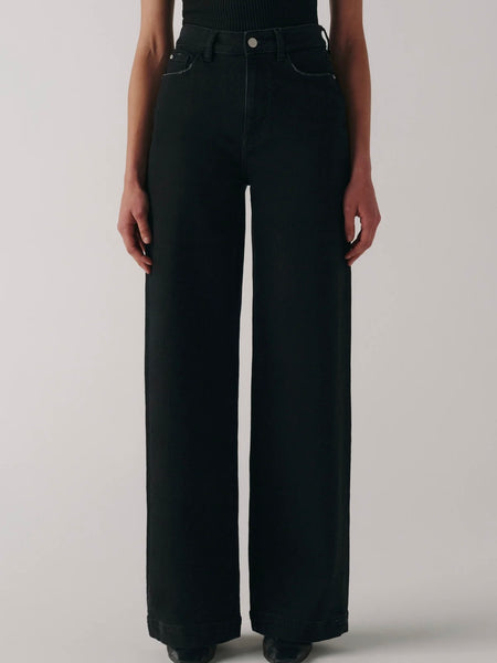 NCE Wide Leg Jean in Inkwell