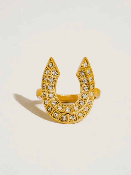 Maevric Horseshoe Ring