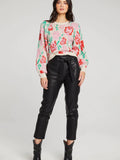 Noble Sweater in Multi Floral
