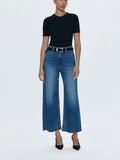 Lana Crop Jean in Palladium