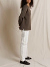 Sevilla Oversized Raglan in Dark Olive