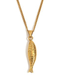 Isla Sardine Fish Necklace