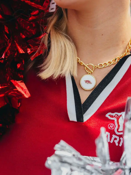 Arkansas Logo Necklace