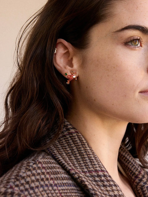 Skybound Reindeer Earrings
