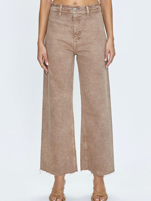 Penny Crop Pant in Cashew