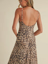 Leopard Lady Dress in Brown