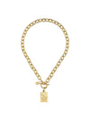 One Bam Bird Mahjong Tile Toggle Necklace