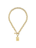 One Bam Bird Mahjong Tile Toggle Necklace
