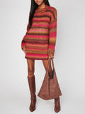 Canyon Tunic Sweater in Mood Ring Knit