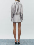 Bellucci Dress in Silver