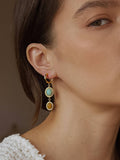 Vence Stone Drop Earrings