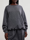 Slow It Down Pullover in Black