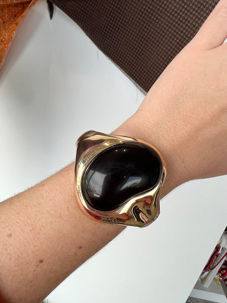 To Be Seen Cuff in Black