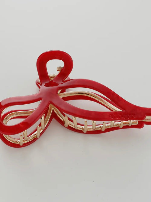 Bow Clip in Red