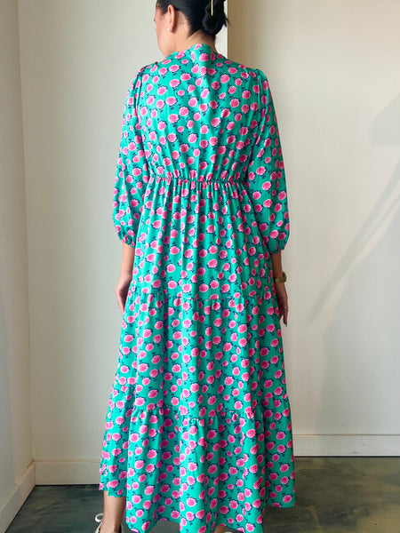 Under A Spell Maxi in Green