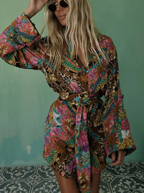 Lovers & Dreamers Blazer Dress in Cosmos Pink