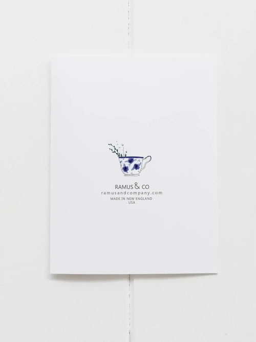Birthday Wishes Tea Greeting Card