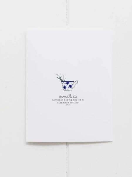 Birthday Wishes Tea Greeting Card