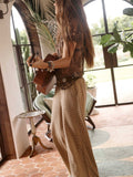 Garden Gate Beach Pant in Gingham