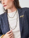 Calliope Horse Brooch