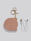 Terracotta Compact Mirror Keychain