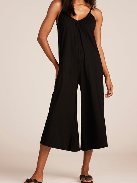 Take The Leap Jumpsuit in Black