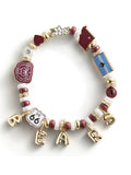 Missouri State University Motif Slogan Bracelet