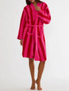 Prisca Robe in Crimson Pop Stripe