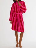 Prisca Robe in Crimson Pop Stripe