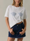 Show And Shell Tee in White