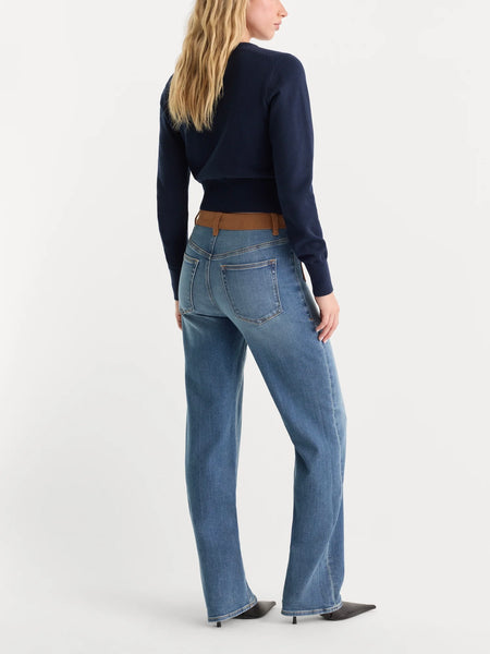 Soft Tech Good True Straight Jeans in Crest