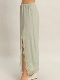 Walk In The Park Skirt in Sage