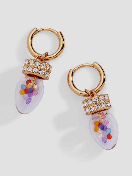 Light Bulb Shaker Earrings
