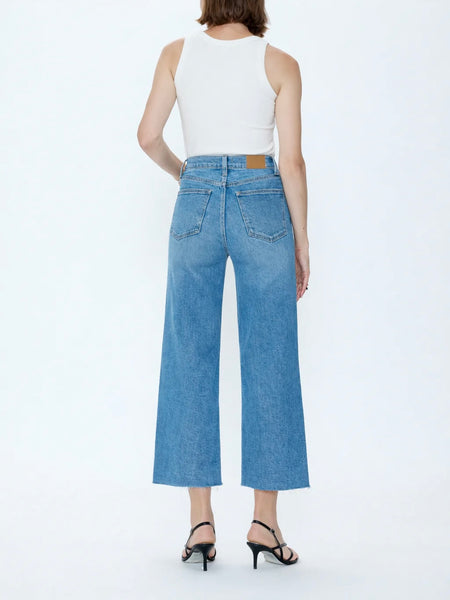 Lana Crop Jean in Wild Heart