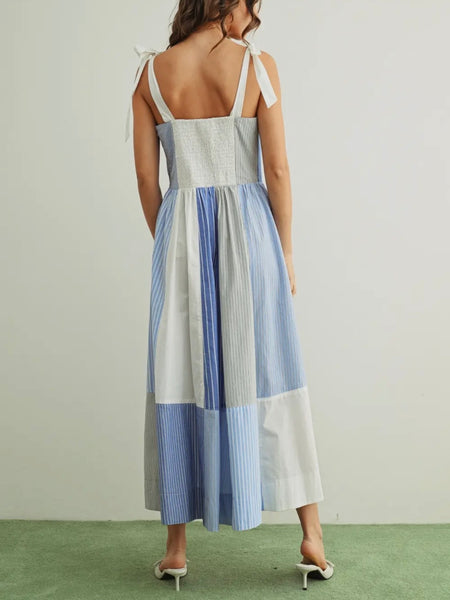 Mixed Emotions Dress in Blue