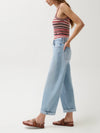 Donny Rolled Hem Boyfriend Jean in Old Blues