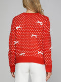 All A-bow-t It Sweater in Red