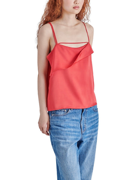 Everly Top in Cherry Red