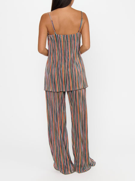 Abby Top in Sundown Stripe Knit