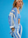 Cassidy Top in Harbor Stripe