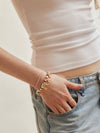 Missouri State University Motif Slogan Bracelet